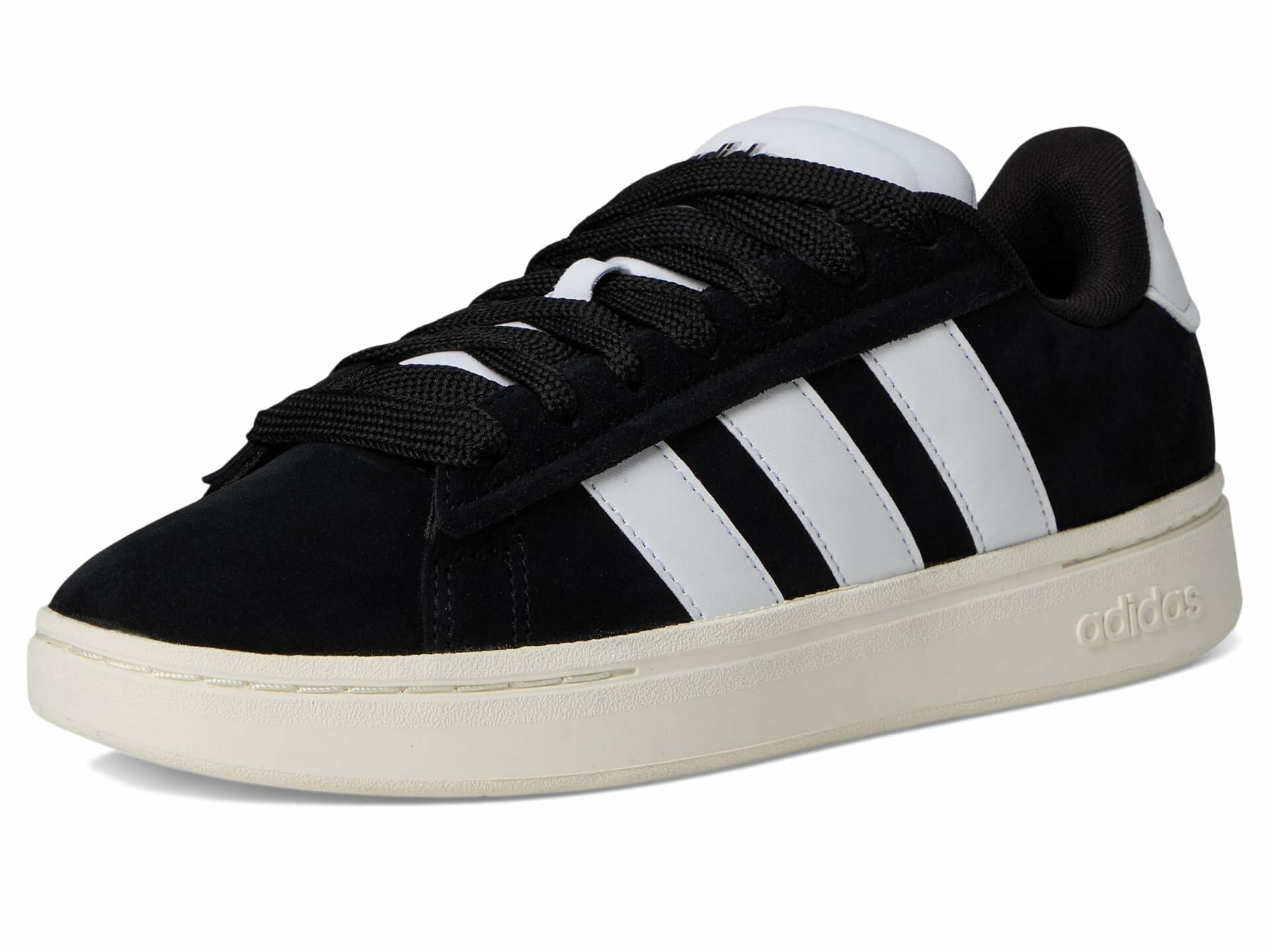 Adidas Men's Grand Court Alpha 00s, Black/White/Off White, 12