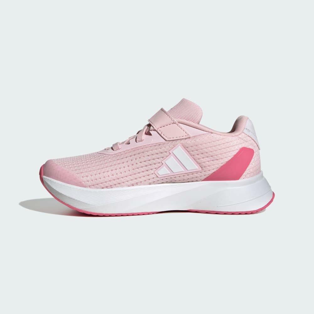Adidas Unisex-Child Duramo SL Elastic Lace Clear Pink/White/Pink Fusion