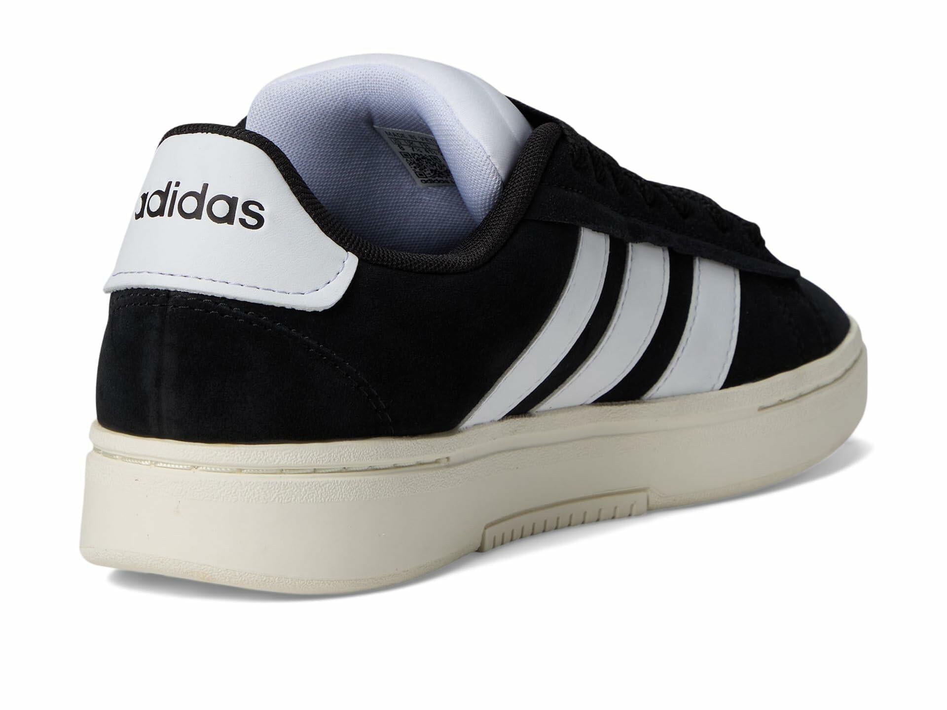 Adidas Men's Grand Court Alpha 00s, Black/White/Off White, 12