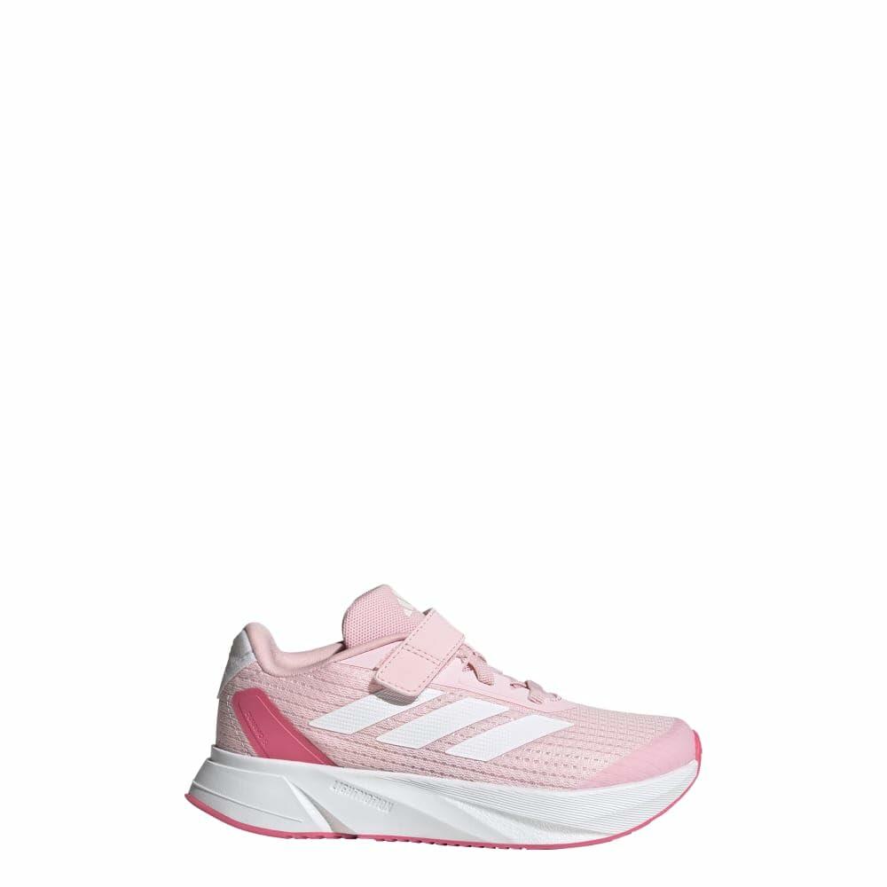 Adidas Unisex-Child Duramo SL Elastic Lace Clear Pink/White/Pink Fusion