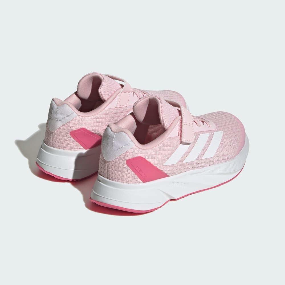 Adidas Unisex-Child Duramo SL Elastic Lace Clear Pink/White/Pink Fusion