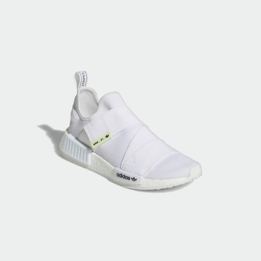 Adidas Originals Womens NMD_R1 White/White/Black