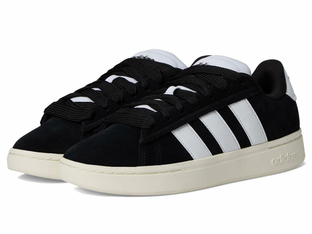 Adidas Men's Grand Court Alpha 00s, Black/White/Off White, 12
