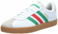 Adidas Men's VL Court 3.0, White/Green/Red, 9.5