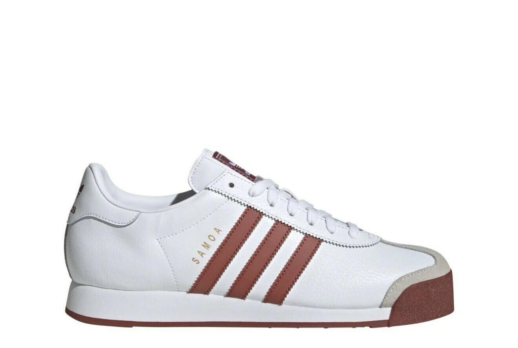 Adidas Originals Samoa Sneakers Men's White/Red JQ0045 Shoes Sneakers