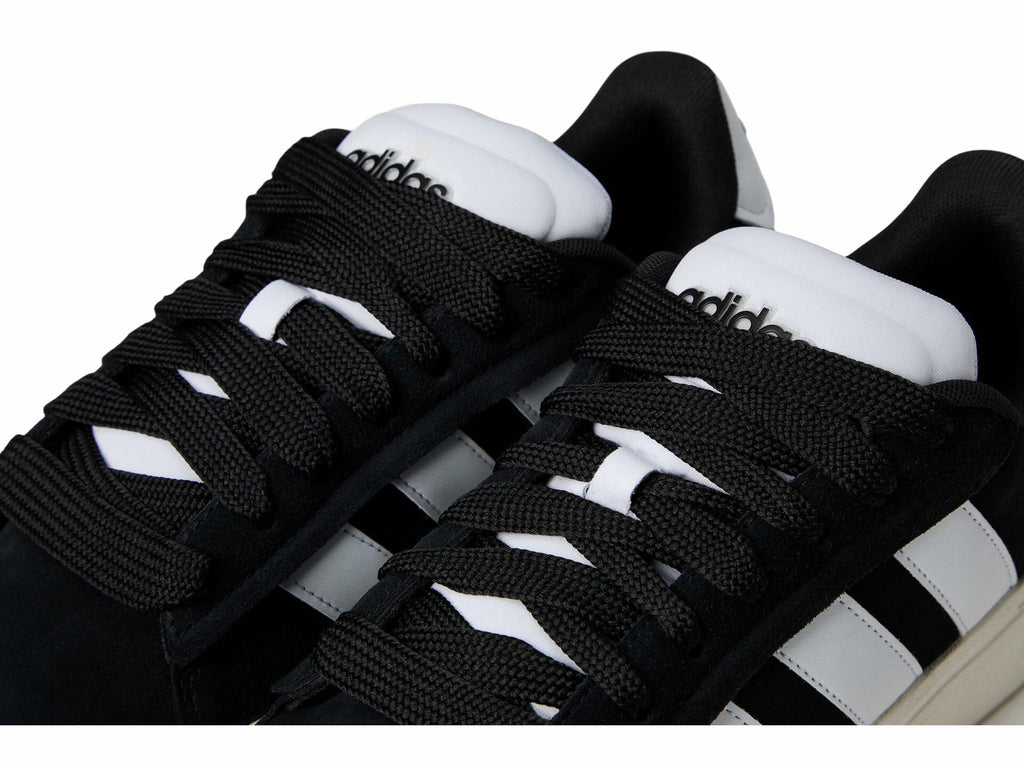 Adidas Men's Grand Court Alpha 00s, Black/White/Off White, 12