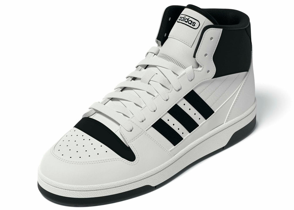 Adidas Women's Break Start Mid Top, White/Black/Cloud White,7,  8 and 7 .5