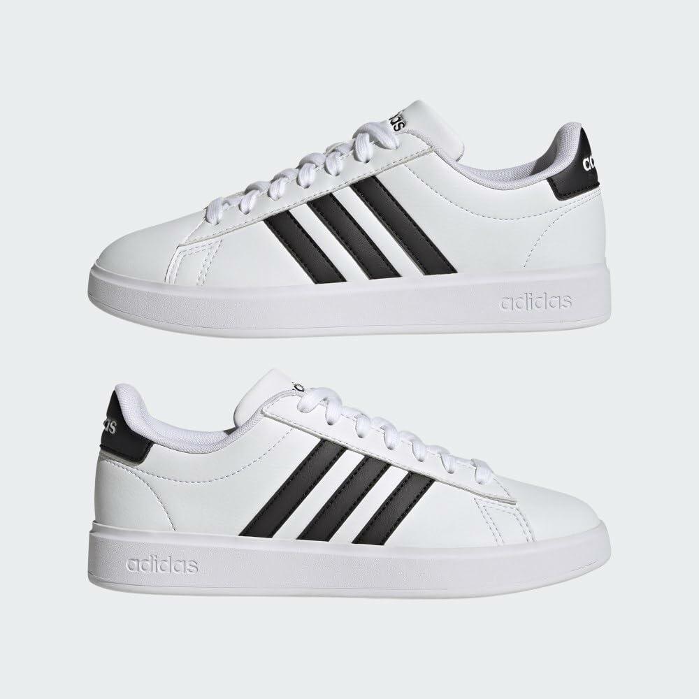 adidas Women's Grand Court 2.0 Tennis Shoe white/black new in box