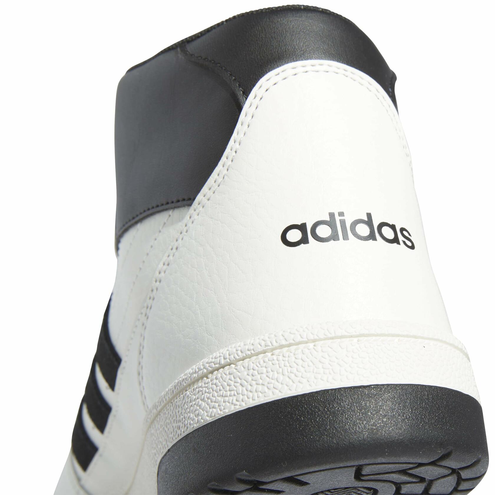 Adidas Women's Break Start Mid Top, White/Black/Cloud White,7,  8 and 7 .5