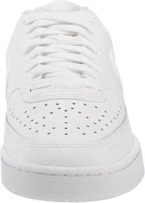 Nike Women's Women's Nike Court Vision Low Shoe, White/White-White, NEW Regular US