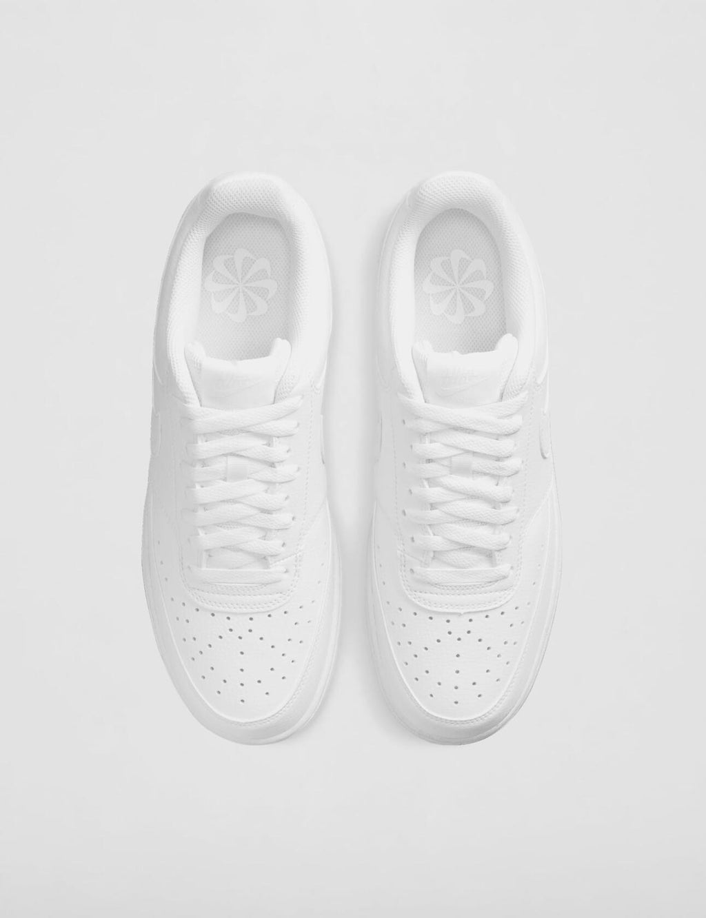 Nike Court Vision Low Next Nature Shoes, White/White-White, MEN'S/WOMENES
