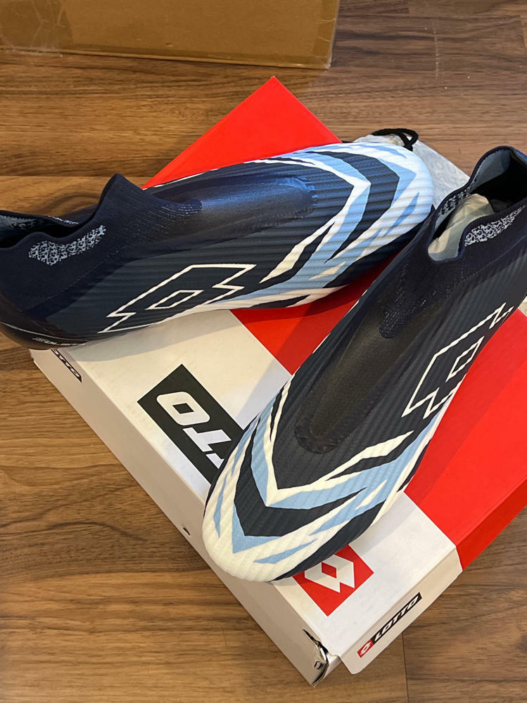 Solista 100 VI Gravity FG Mens Soccer Cleats Shoes Navy Blue  NEW