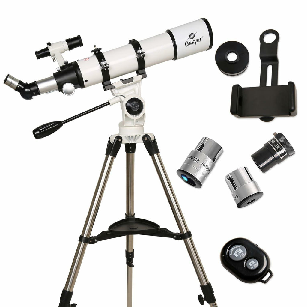 Gskyer Telescope 600x90mm AZ Astronomical Refractor Telescope for Adults