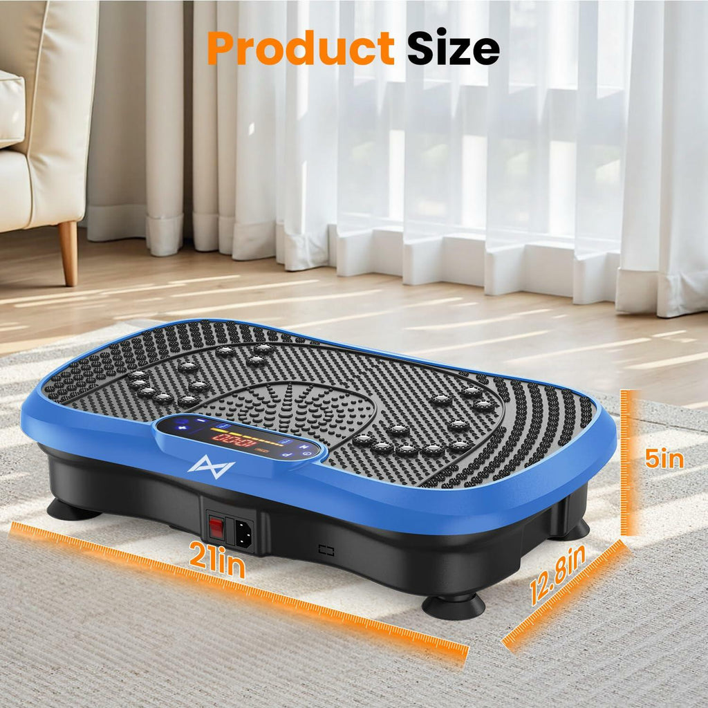 AXV Vibration Plate Fitness Platform Exercise Machine Vibrating Shaking Full