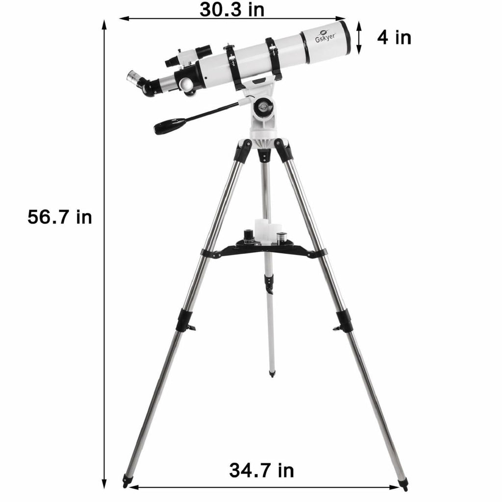 Gskyer Telescope 600x90mm AZ Astronomical Refractor Telescope for Adults