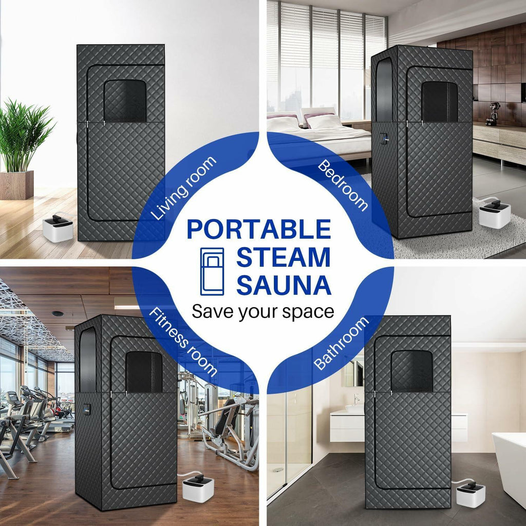 TOREAD Portable Steam Sauna Tent for Home, Full Size Sauna Box Portable Sauna