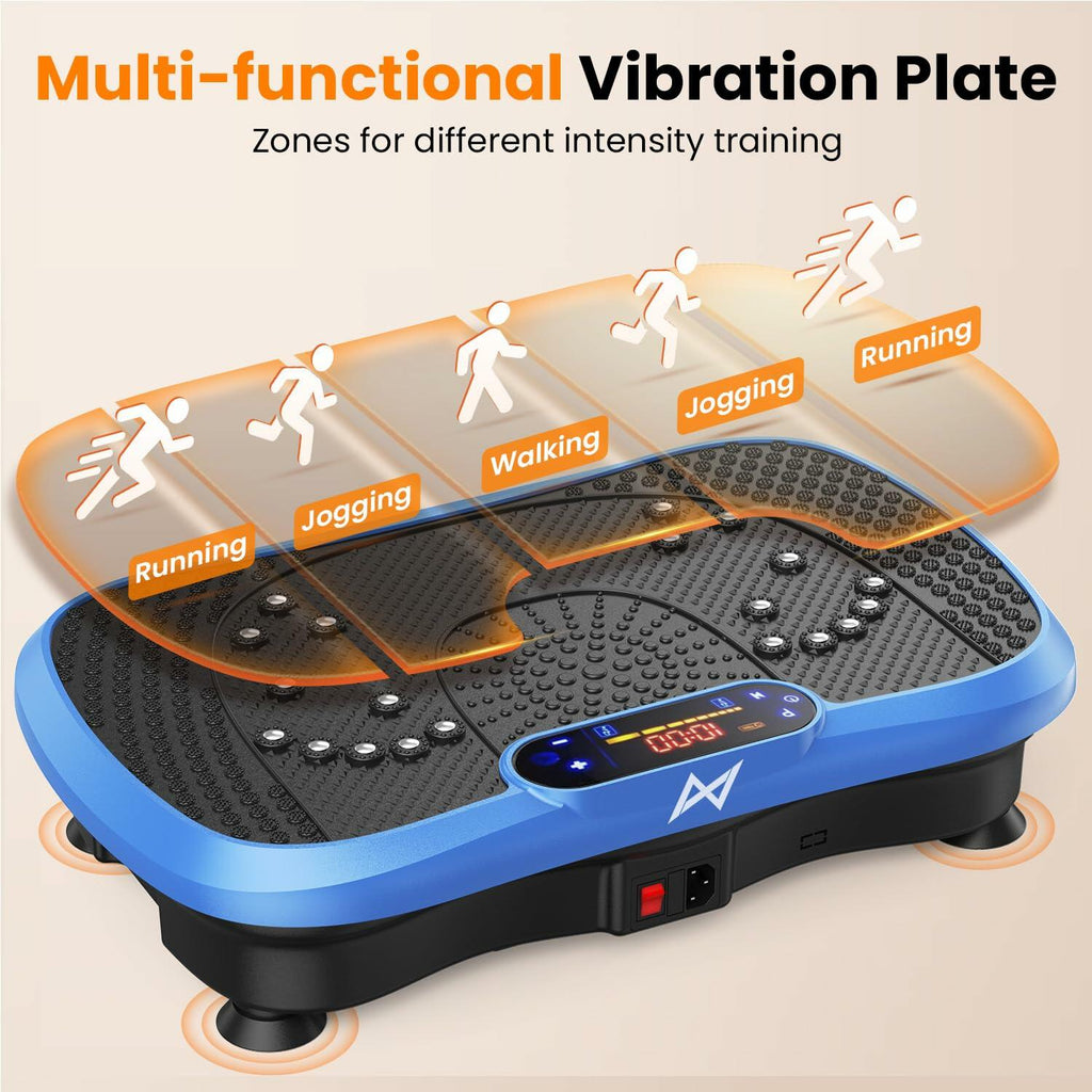 AXV Vibration Plate Fitness Platform Exercise Machine Vibrating Shaking Full