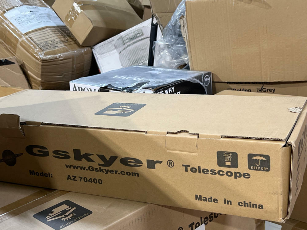 Gskyer Telescope, 70mm Aperture 400mm AZ Mount Astronomical Refracting Telescope