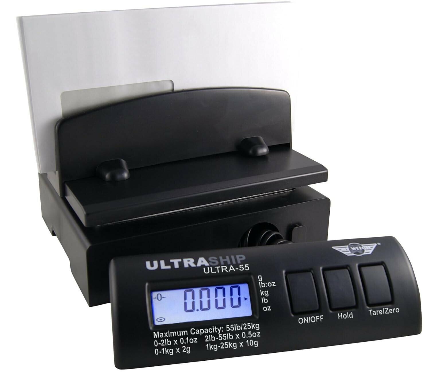 My Weigh Ultraship 55 Digital Shipping Scale 55 lb/25 kg Postal & Parcel Scale