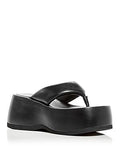 Jeffrey Campbell Women's Women's Crybaby Platform Wedge Thong Sandals