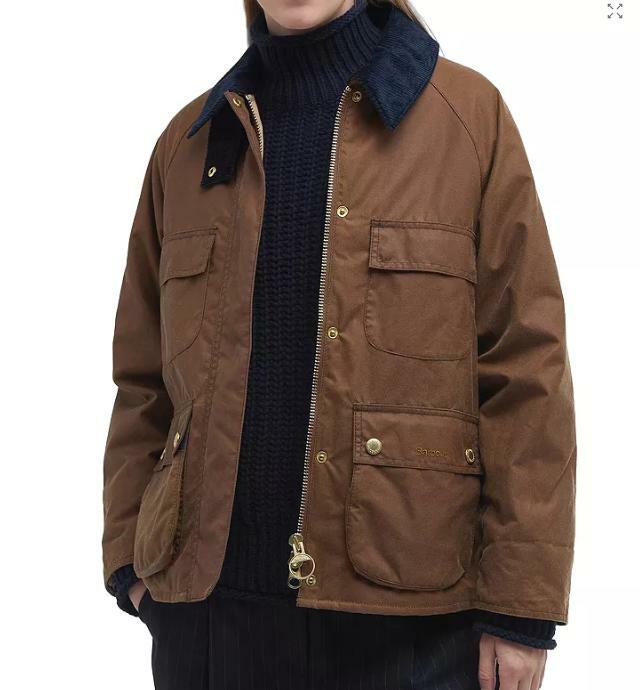 Barbour Ruth Corduroy Collar Jacket new 14