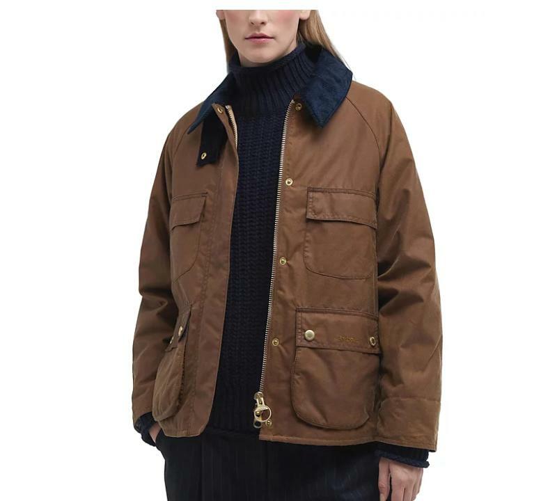 Barbour Ruth Corduroy Collar Jacket new 14