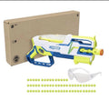 Nerf Hyper Siege-50 Pump-Action Blaster, 40 Hyper Rounds, Eyewear, Up to 110 FPS Velocity, Easy Reload, Holds Up to 50 Rounds