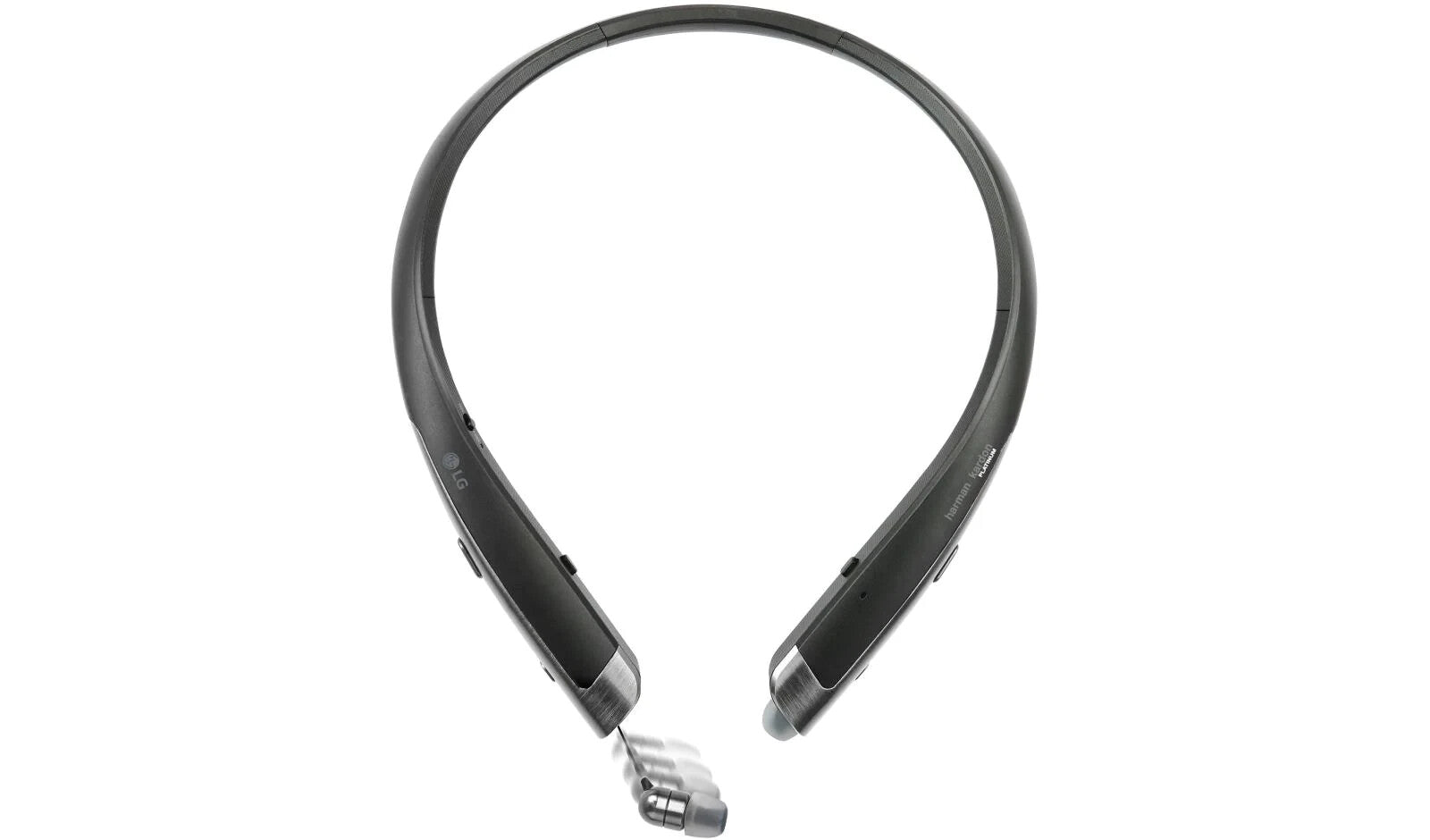 LG Tone Platinum HBS-1100 Wireless Headphones Headset earbuds Bluetooth Black. new no box
