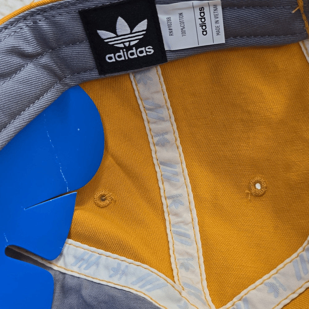 NWT Adidas Relaxed Strap-Back Hat Color Preloved Yellow l/xl unisex