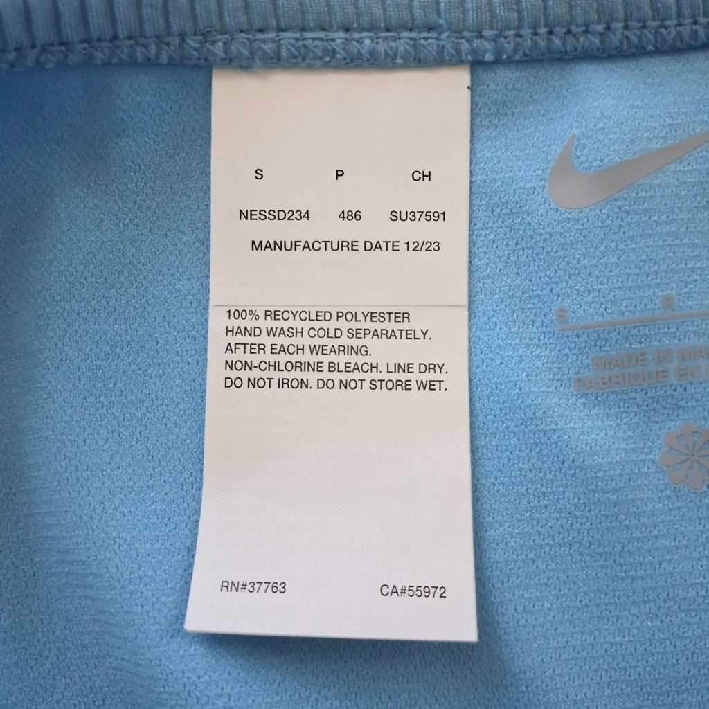 Nike Swim Bikini Bottom Women's Small Blue Textured NEW NWT