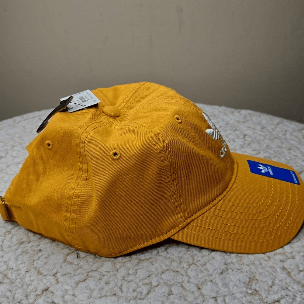 NWT Adidas Relaxed Strap-Back Hat Color Preloved Yellow l/xl unisex