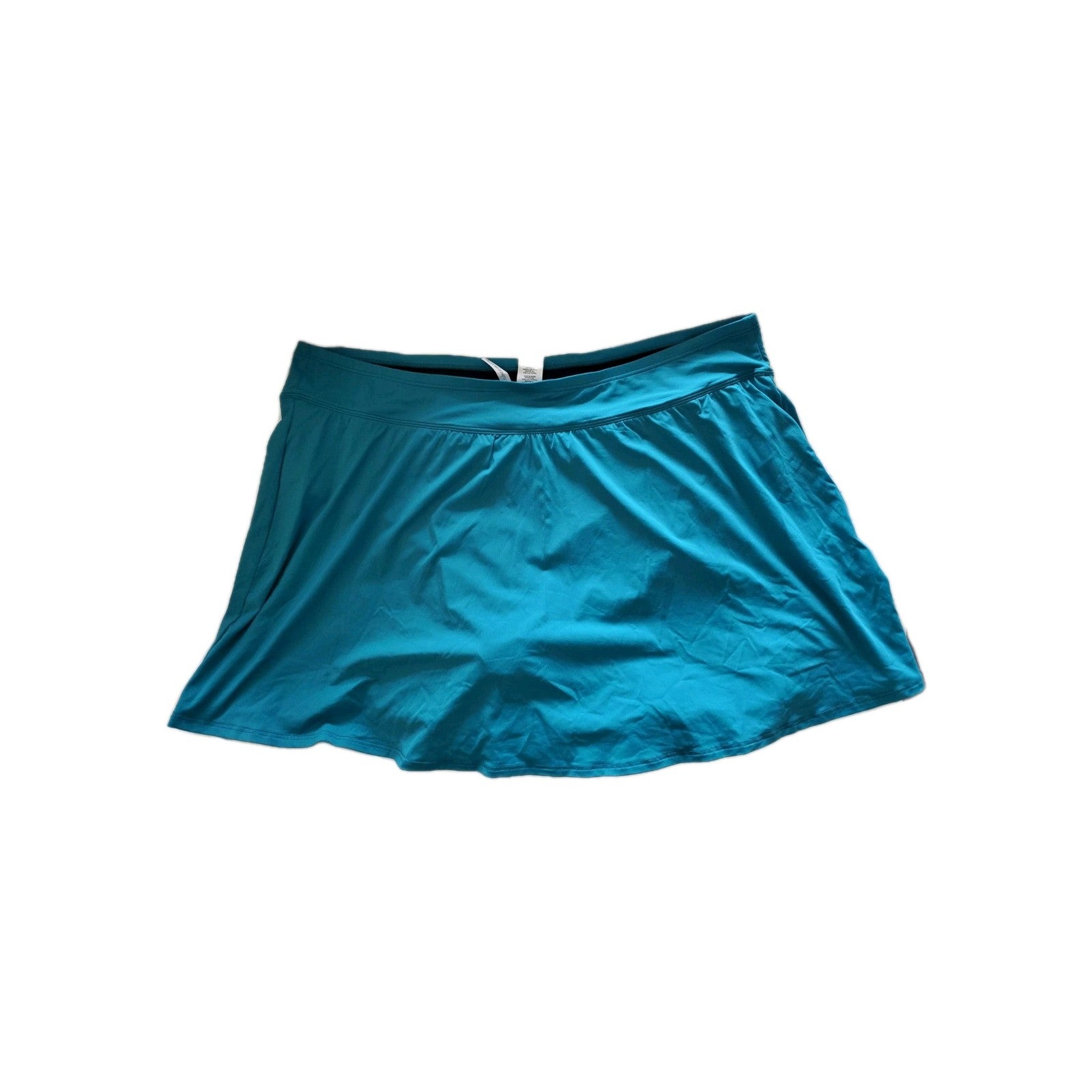 NEW Bleu Rod Beattie High-Waisted Green Skirted Swim Bottom NWT 18W $69