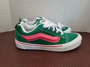 Vans Toddler Knu Skool Shoe(Green / Pink) - Image 3