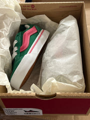 Vans Toddler Knu Skool Shoe(Green / Pink) - Image 9